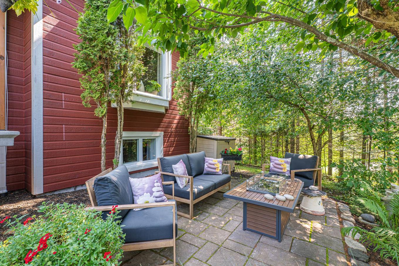 Patio - 1566 Rue Monette, Val-David, QC - Outdoor With Exterior