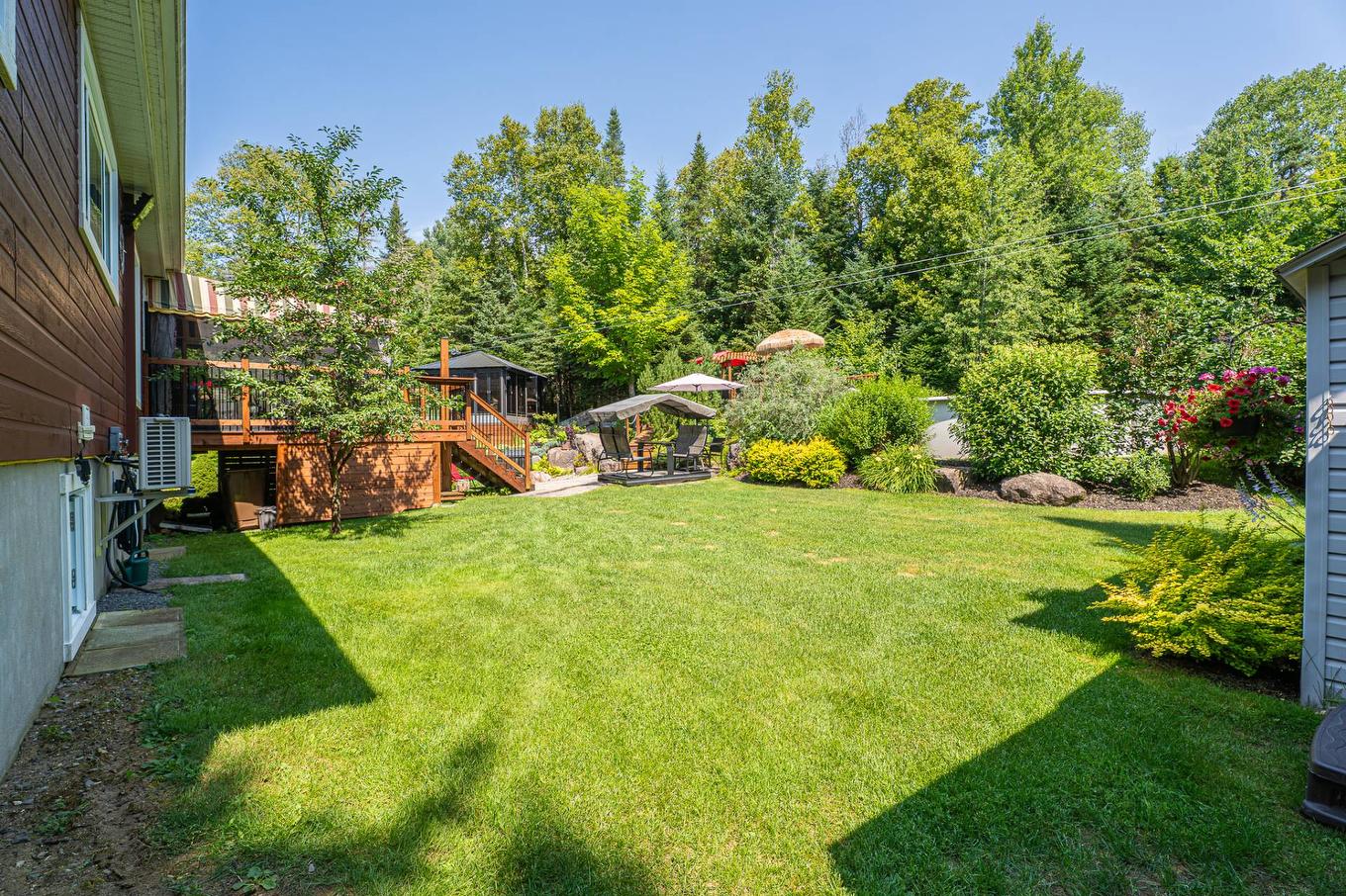 Backyard - 1566 Rue Monette, Val-David, QC - Outdoor