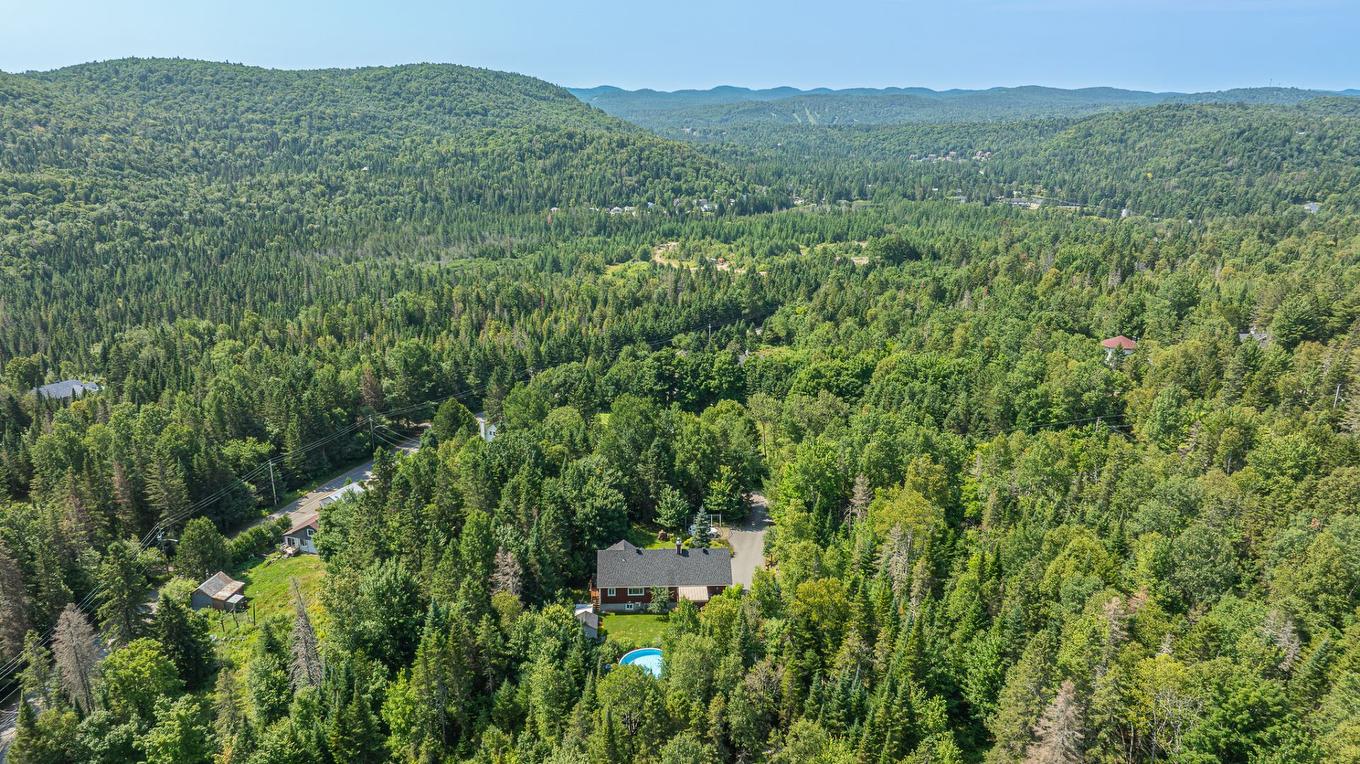 Aerial photo - 1566 Rue Monette, Val-David, QC - Outdoor With View
