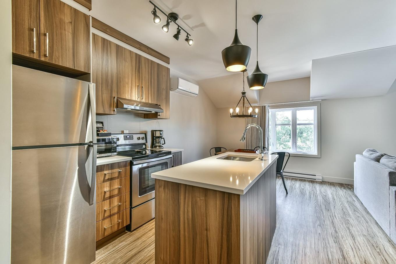 Cuisine - 301-50 Ch. Masson, Sainte-Marguerite-Du-Lac-Masson, QC - Indoor Photo Showing Kitchen