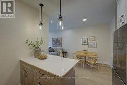 Island to serve from (pic from staged unit 4) -