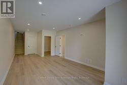 Looking back at stairs -