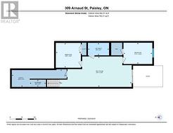 Basement Floor Plan -