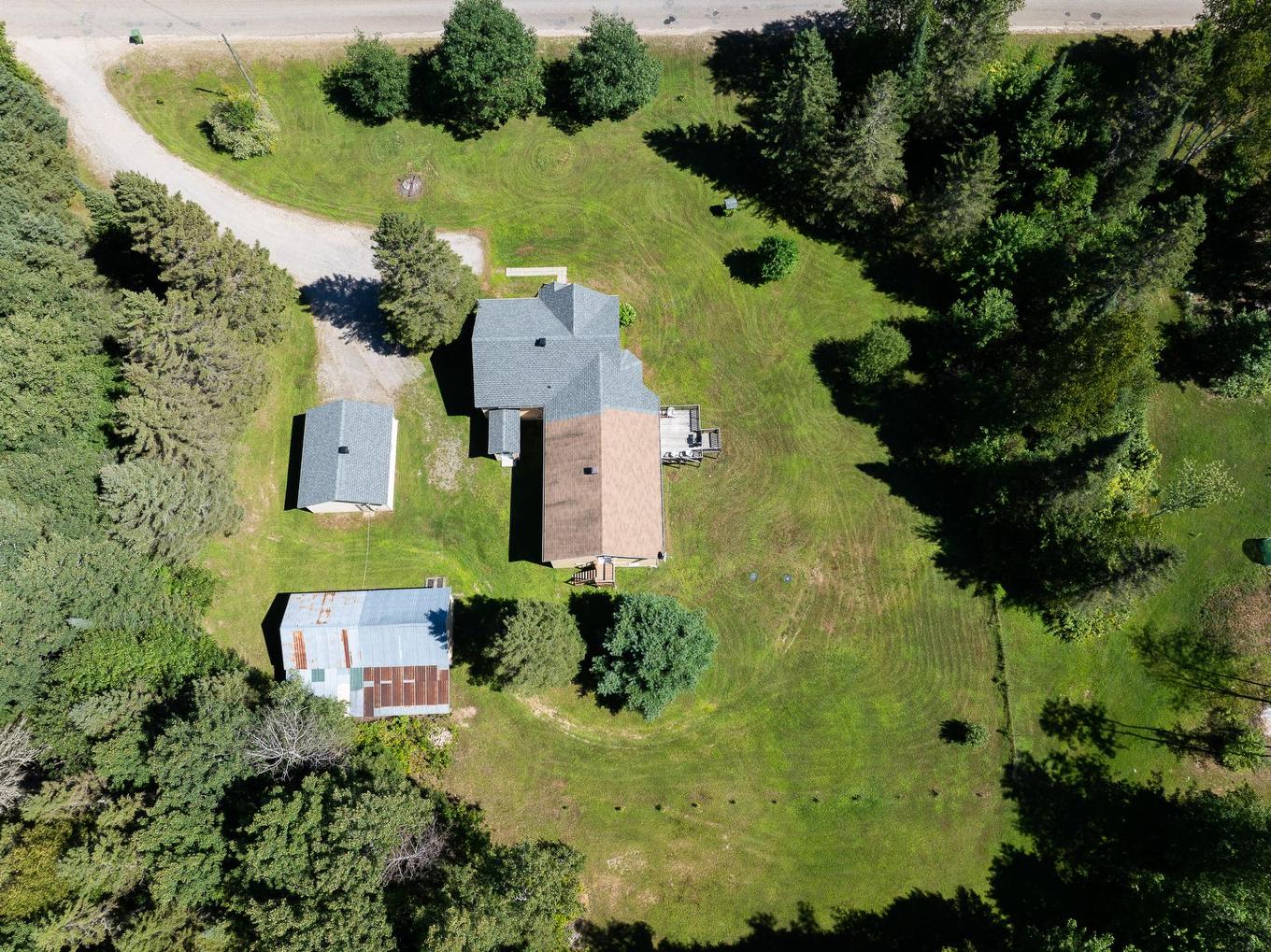 Photo aérienne - 54 Ch. Du Pont-Rouge, Grand-Remous, QC - Outdoor With View