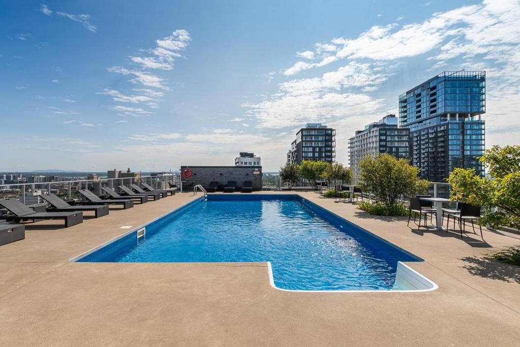 Piscine - 1747-1414 Rue Chomedey, Montréal (Ville-Marie), QC - Outdoor With In Ground Pool