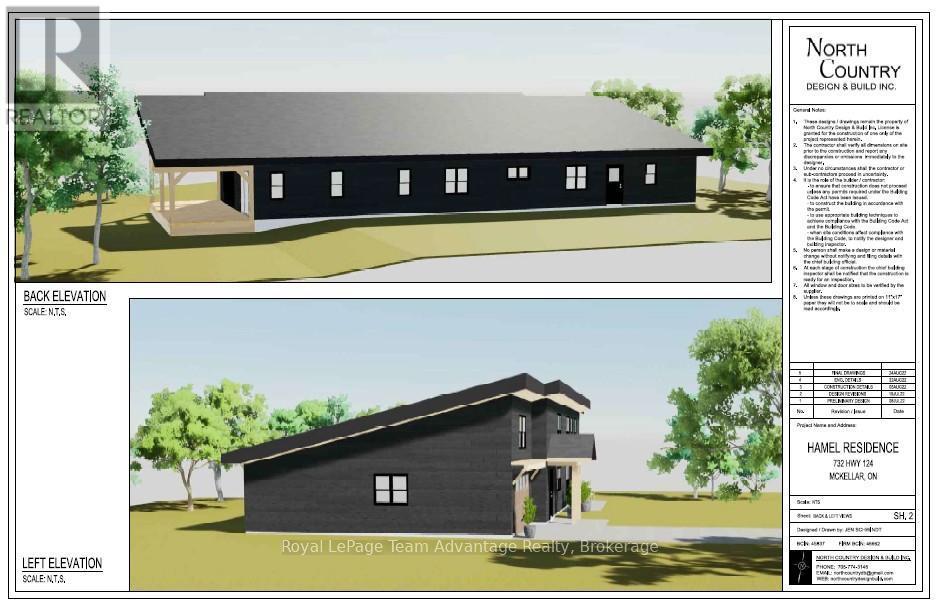 Concept Drawing - 732 124 Highway, Mckellar, ON