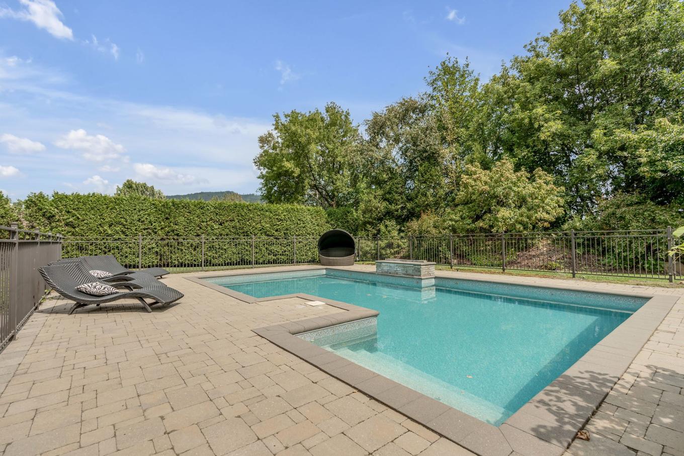 Pool - 6 Rue Ernest-Trotier, Baie-Saint-Paul, QC - Outdoor With In Ground Pool With Backyard