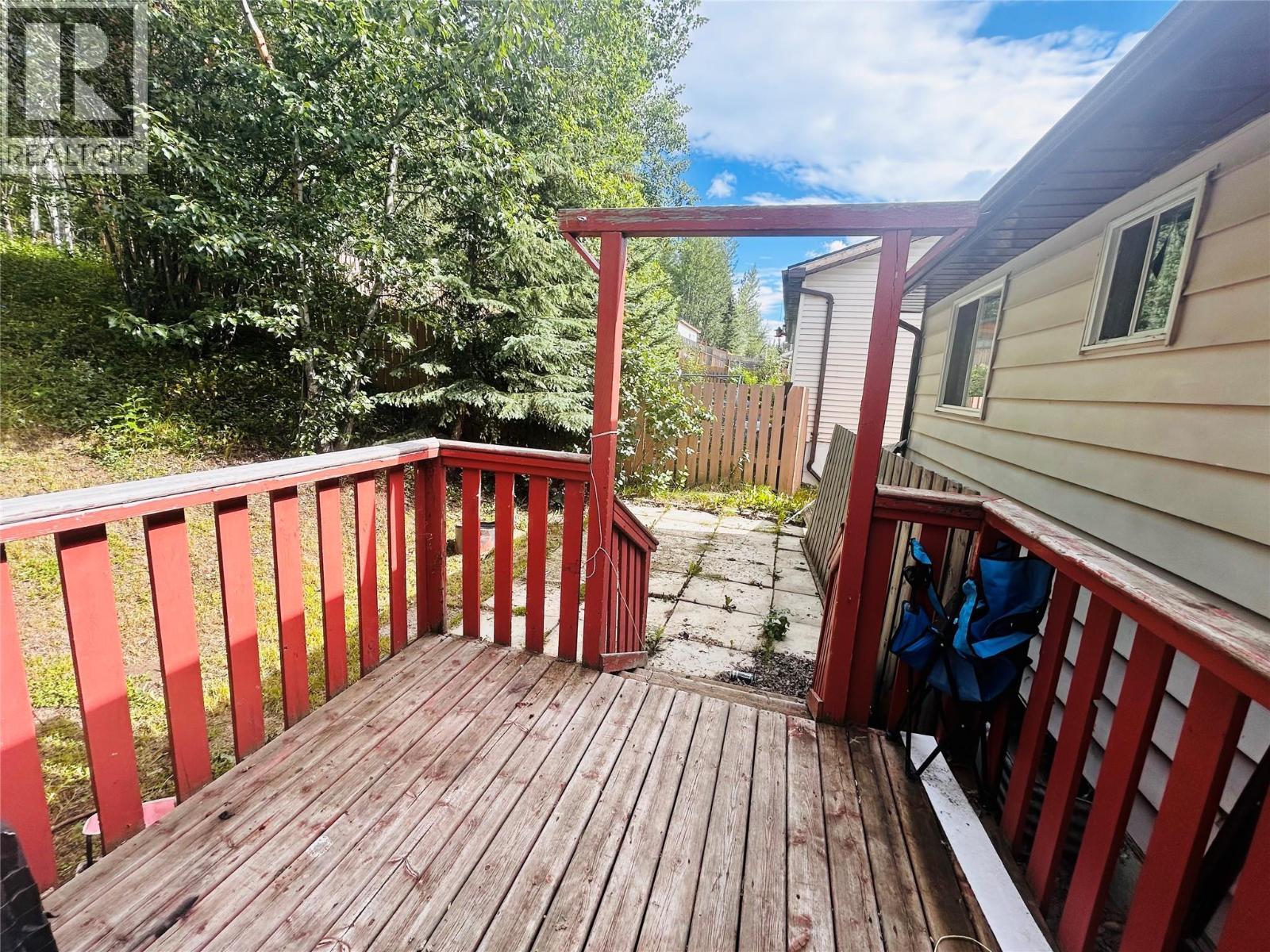 156 Gwillim Crescent, Tumbler Ridge, BC - Outdoor With Deck Patio Veranda With Exterior