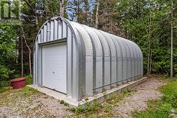 Quonset Hut Style Garage -
