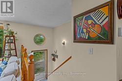 Stairs to lower level -