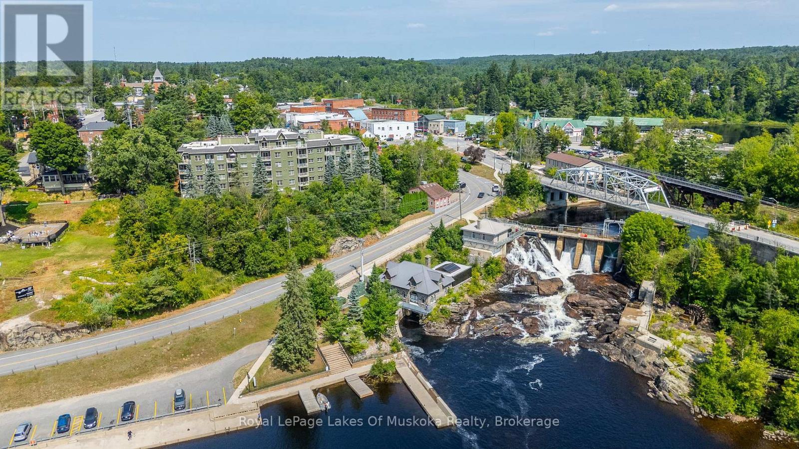 308 - 24 Ontario Street, Bracebridge (Macaulay), ON - Outdoor With Body Of Water With View