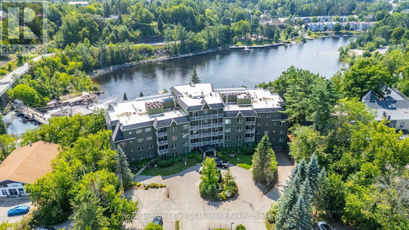 308 - 24 Ontario Street, Bracebridge (Macaulay), ON - Outdoor With Body Of Water With View