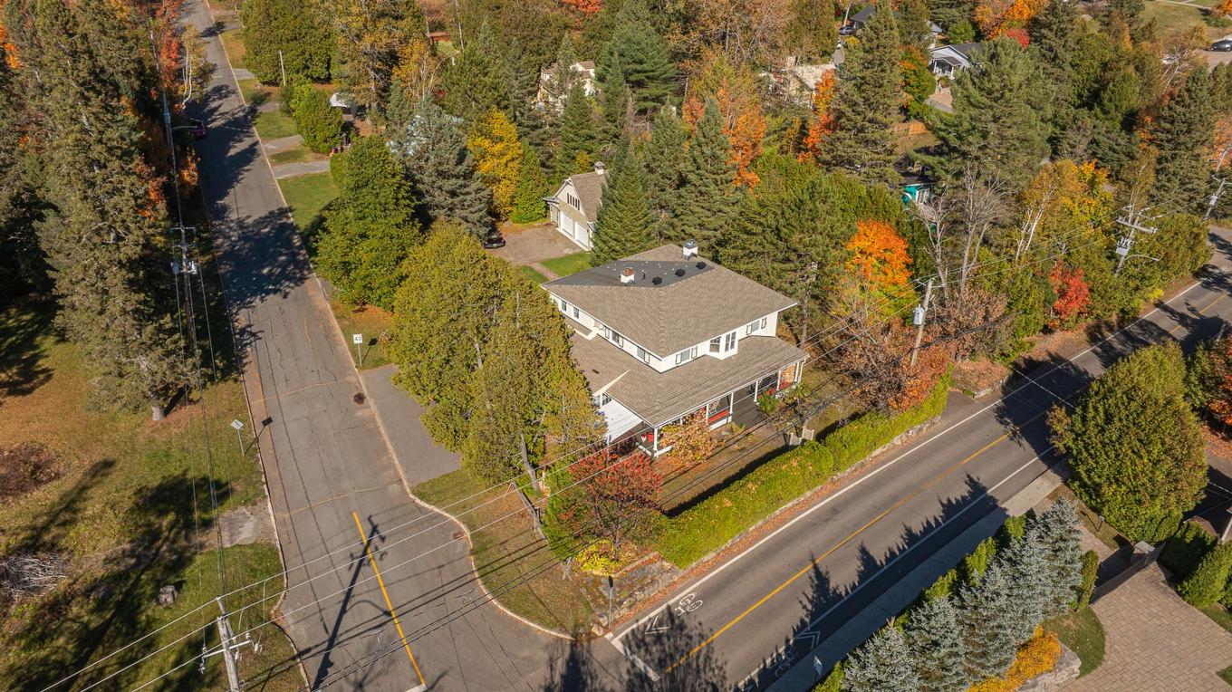 Aerial photo - 169 Ch. Du Tour-Du-Lac, Sainte-Agathe-Des-Monts, QC - Outdoor With View