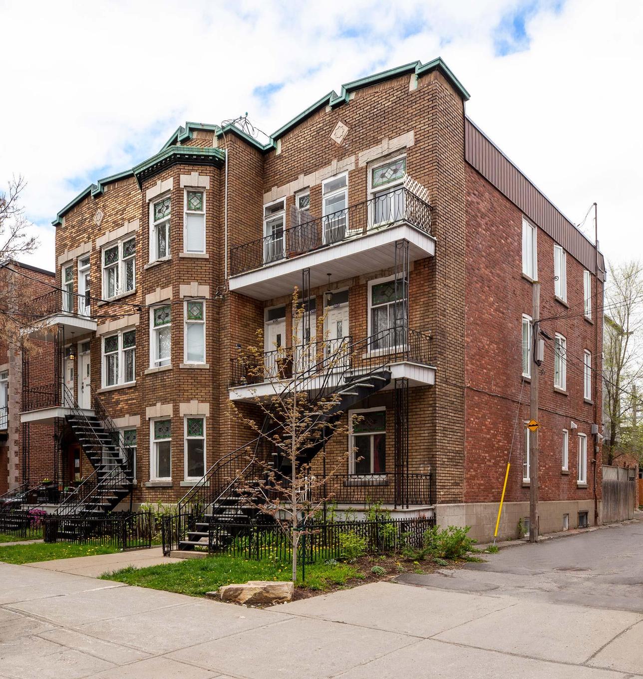 Frontage - 5015 Rue Fabre, Montréal (Le Plateau-Mont-Royal), QC - Outdoor With Balcony With Facade