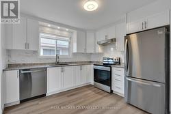 Kitchen with Stainless Steel Appliances -