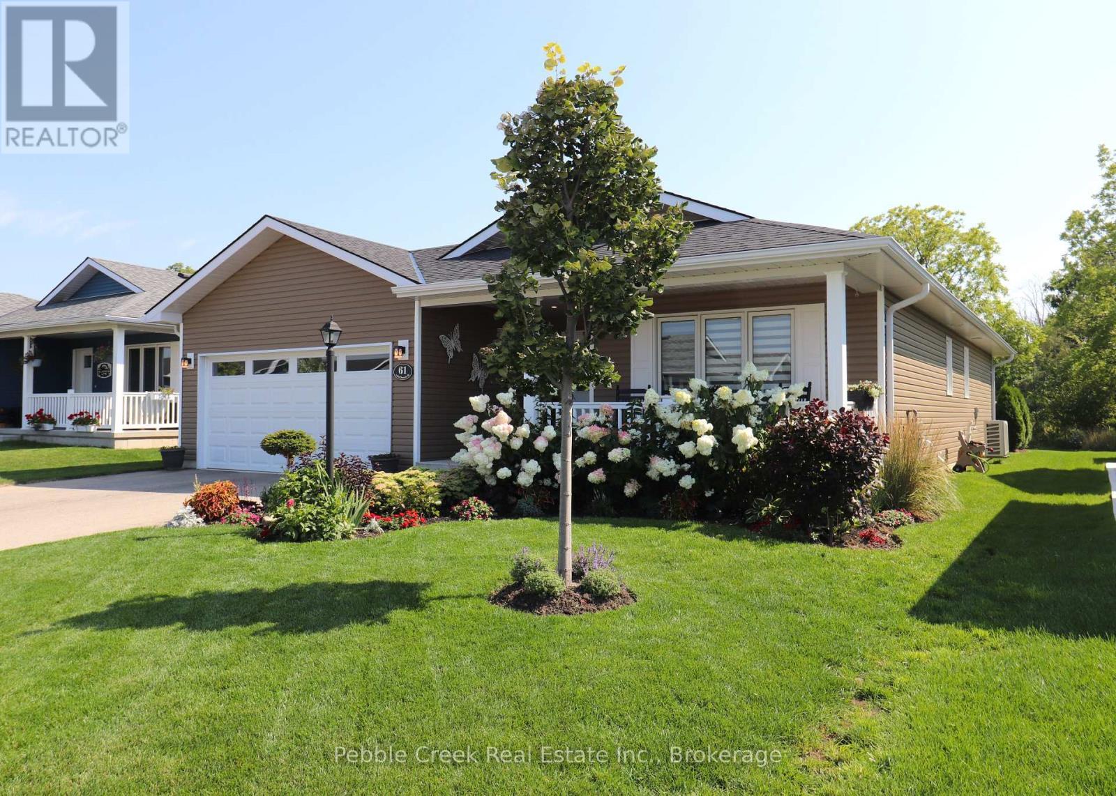 61 Lake Breeze Drive, Ashfield-Colborne-Wawanosh (Colborne), ON - Outdoor With Deck Patio Veranda With Facade