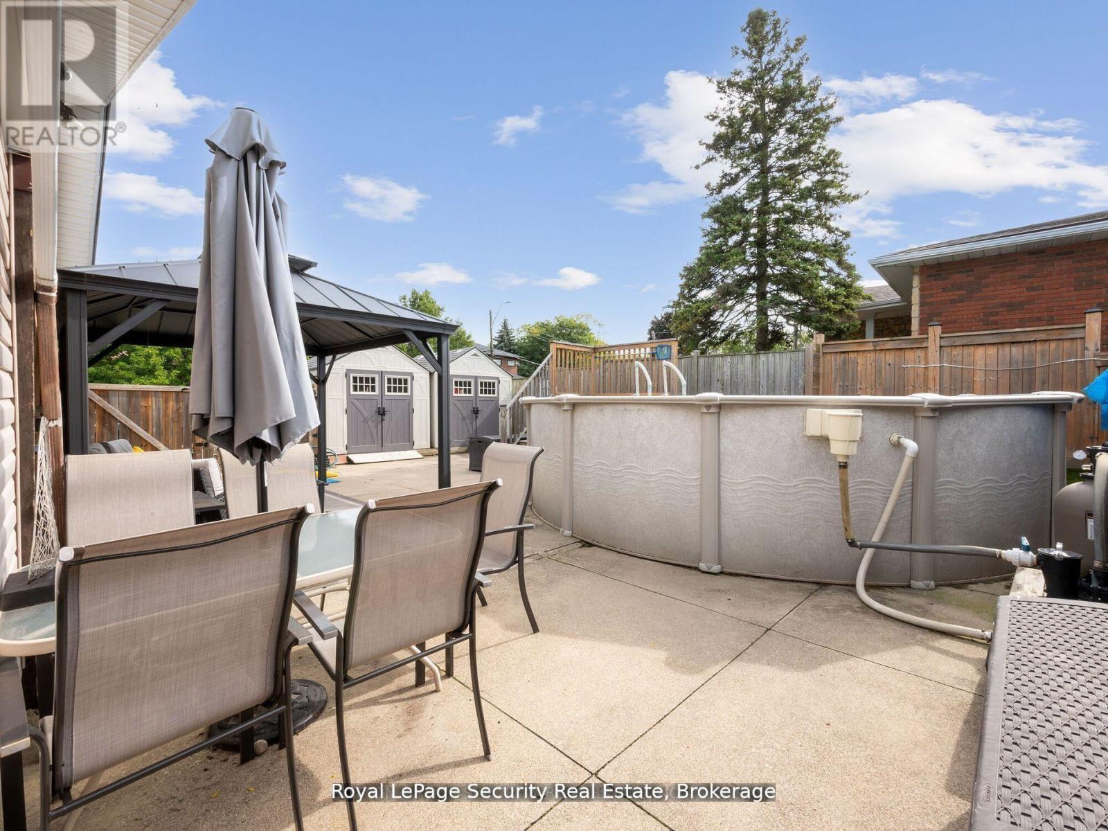 2 Maitland Avenue, Hamilton, ON - Outdoor With Above Ground Pool With Exterior