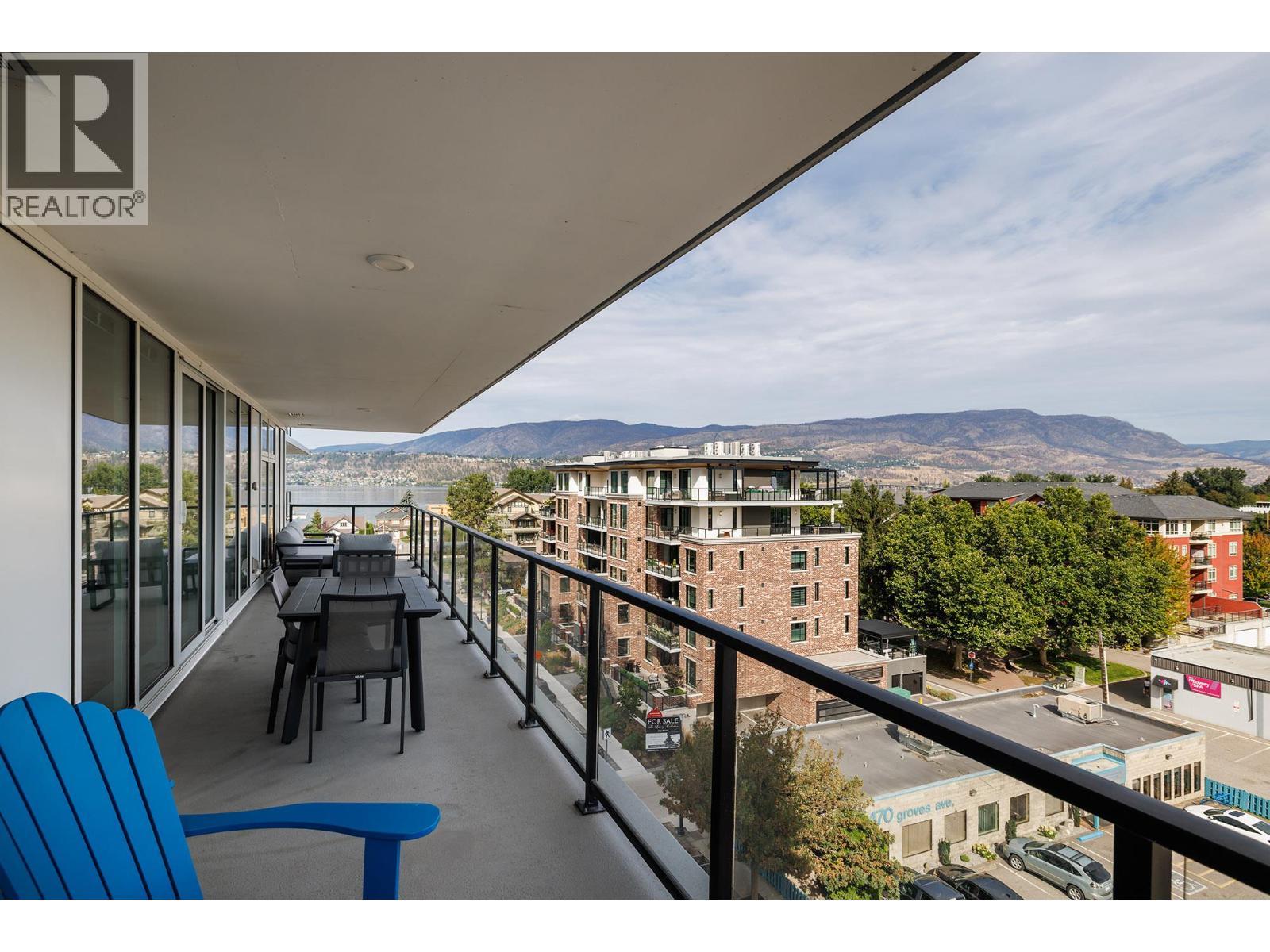 485 Groves Avenue Unit# 607, Kelowna, BC - Outdoor With View With Exterior