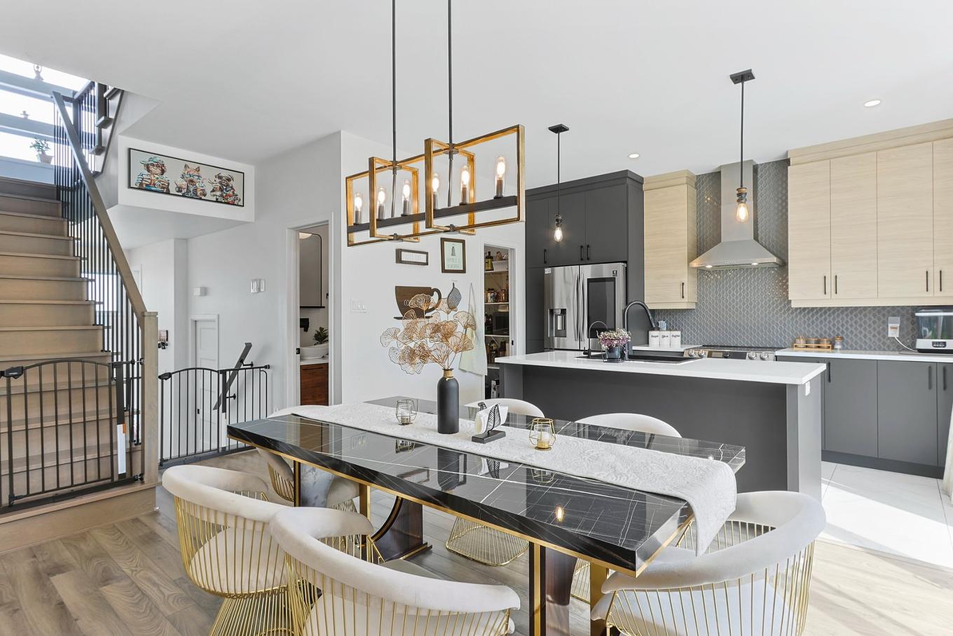 Dining room - 45 Rue Du Quai, Saint-Louis-De-Gonzague, QC - Indoor Photo Showing Other Room