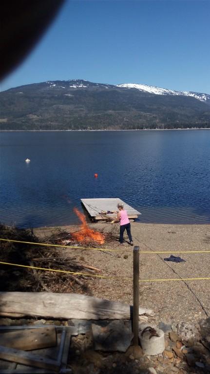 4255 Justin Road, Eagle Bay, BC - Outdoor With Body Of Water With View