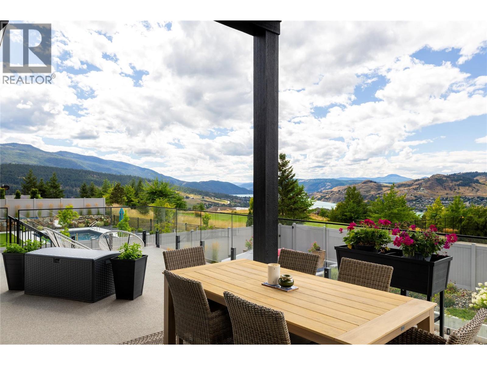 640 Mt. Ida Crescent, Coldstream, BC - Outdoor With Deck Patio Veranda With View