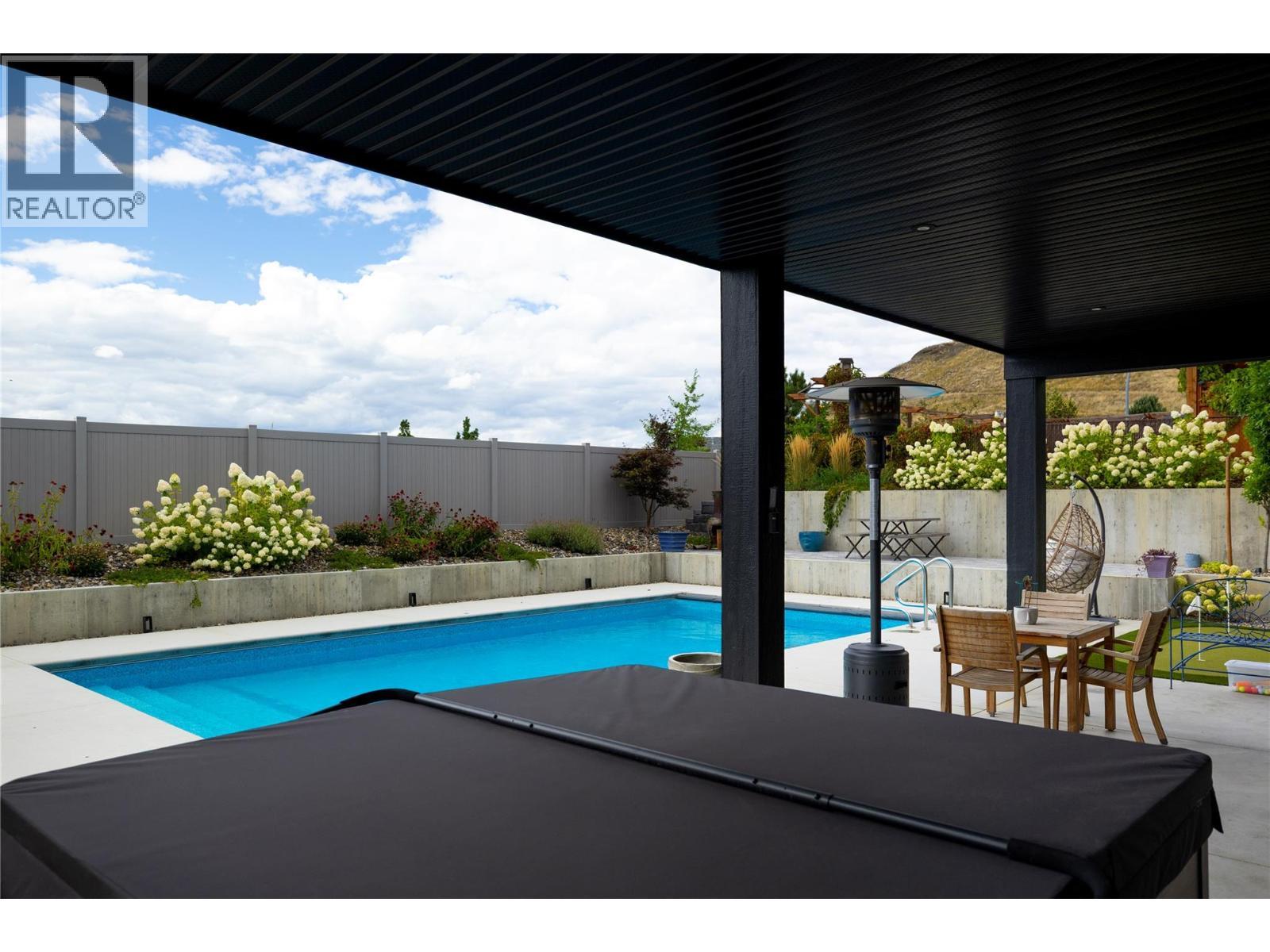 640 Mt. Ida Crescent, Coldstream, BC - Outdoor With In Ground Pool With Deck Patio Veranda With Backyard