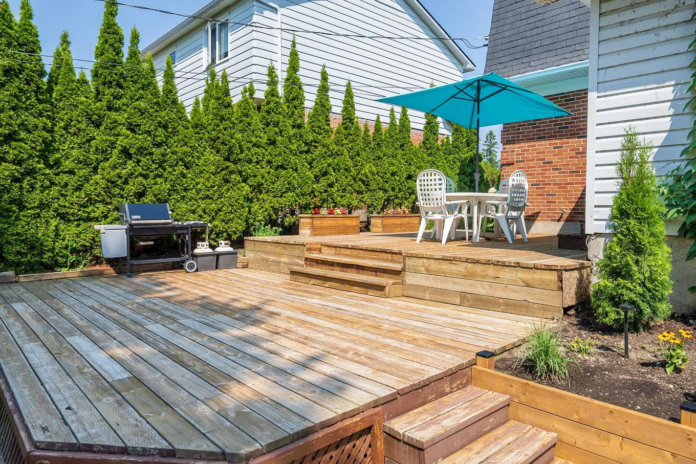 Patio - 66 Rue Park Ridge, Kirkland, QC - Outdoor With Deck Patio Veranda With Exterior