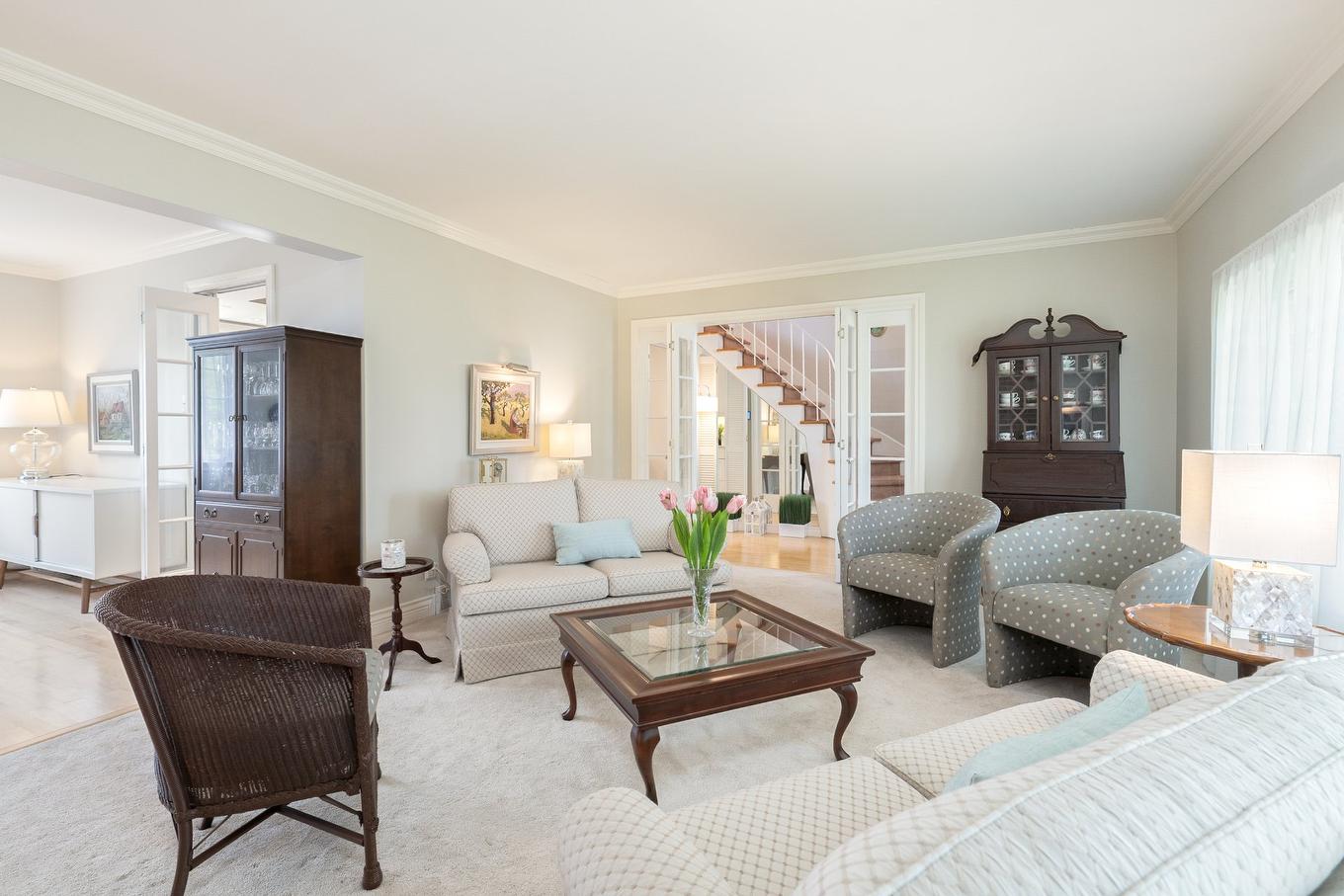 Living room - 66 Rue Park Ridge, Kirkland, QC - Indoor Photo Showing Living Room