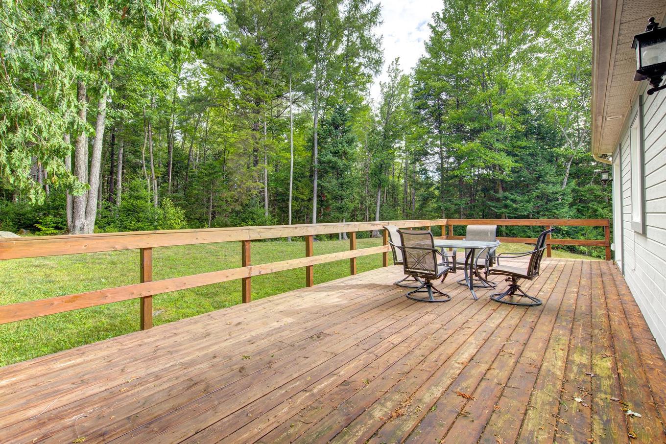 Balcony - 159 Ch. Scott, Gore, QC - Outdoor With Deck Patio Veranda With Exterior