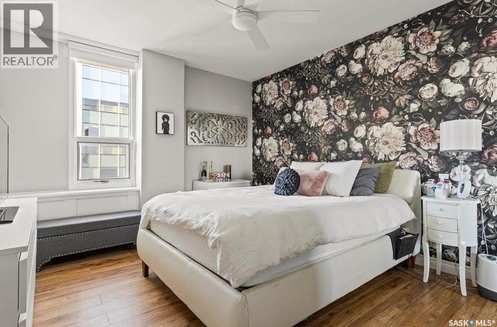 1201 1867 Hamilton Street, Regina, SK - Indoor Photo Showing Bedroom