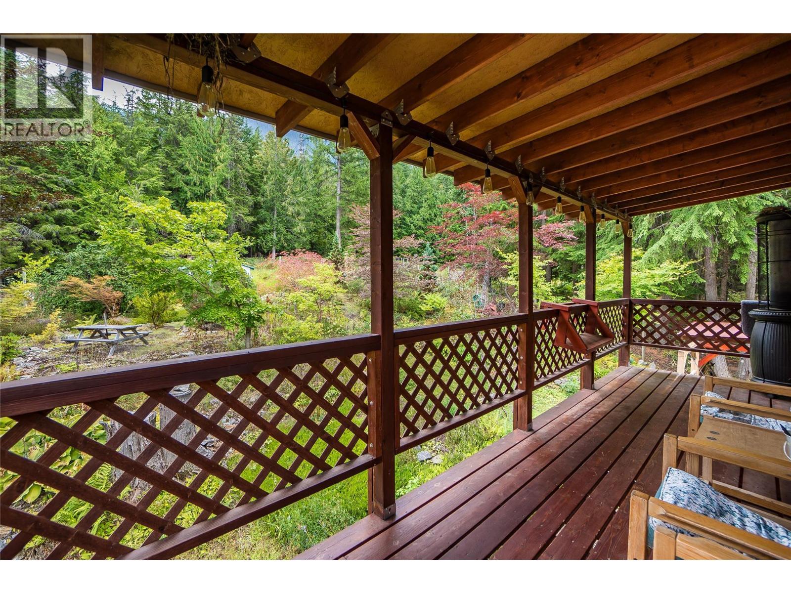 8780 Martens Road, Slocan, BC - Outdoor With Deck Patio Veranda With Exterior