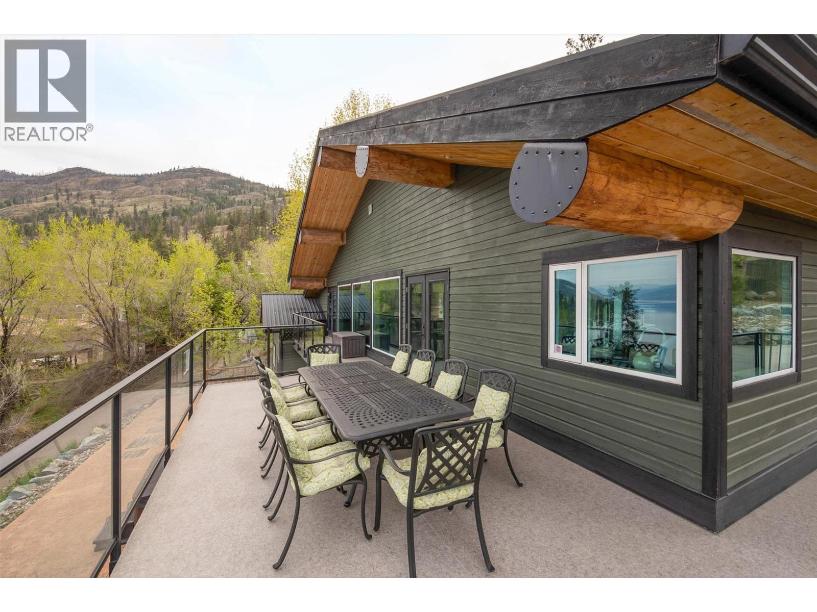 7172 Brent Road, Peachland, BC - Outdoor With Deck Patio Veranda With Exterior