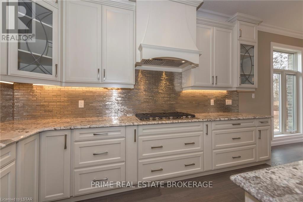 Example of kitchen from model home. - 10142 Pinery Bluffs Road, Lambton Shores, ON - Indoor Photo Showing Kitchen With Upgraded Kitchen