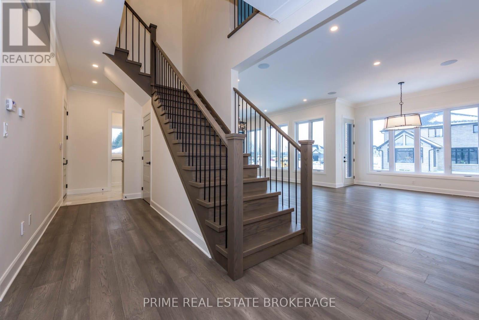 Example of staircase from model home. - 10142 Pinery Bluffs Road, Lambton Shores, ON - Indoor Photo Showing Other Room
