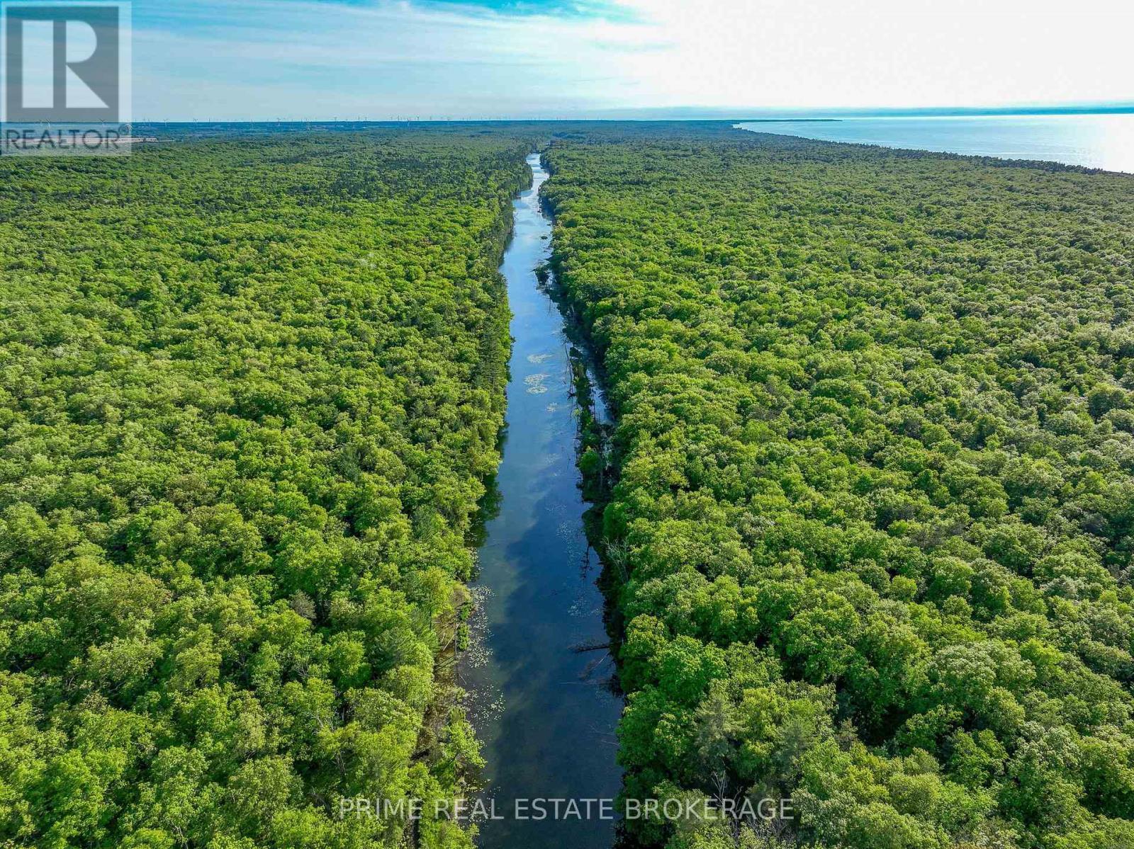 Ausable Channel running through Pinery Park - 10142 Pinery Bluffs Road, Lambton Shores, ON - Outdoor With View