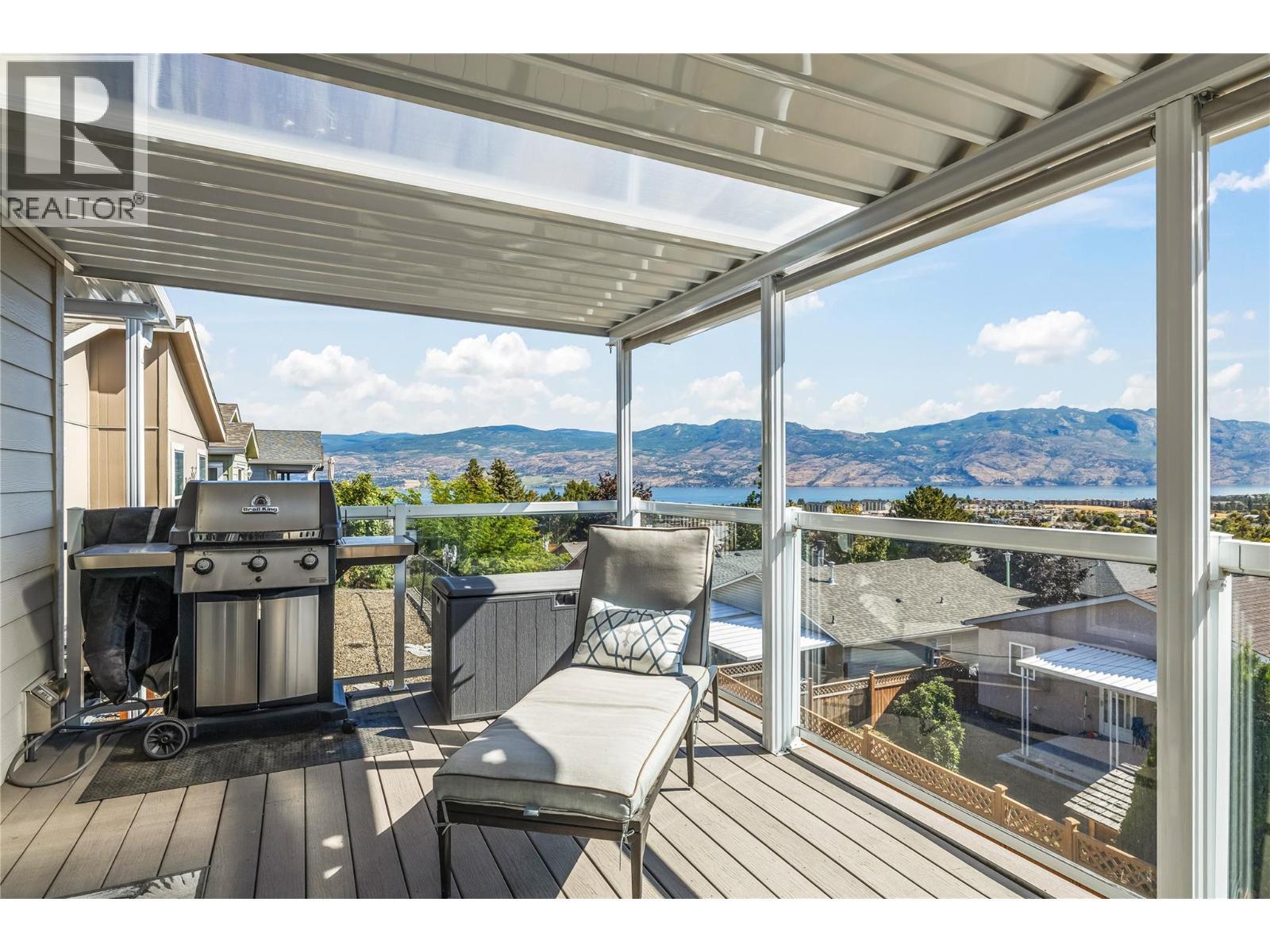 Covered deck with Lake Views - 2440 Old Okanagan Highway Unit# 509, Westbank, BC
