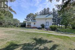 Interlocking patio at the side entrance -