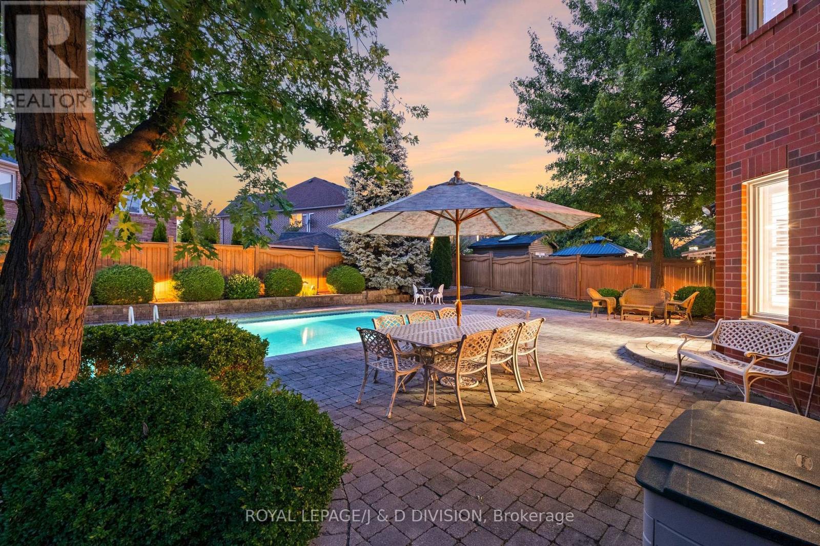 2153 Manor Hill Drive, Mississauga, ON - Outdoor With In Ground Pool With Backyard