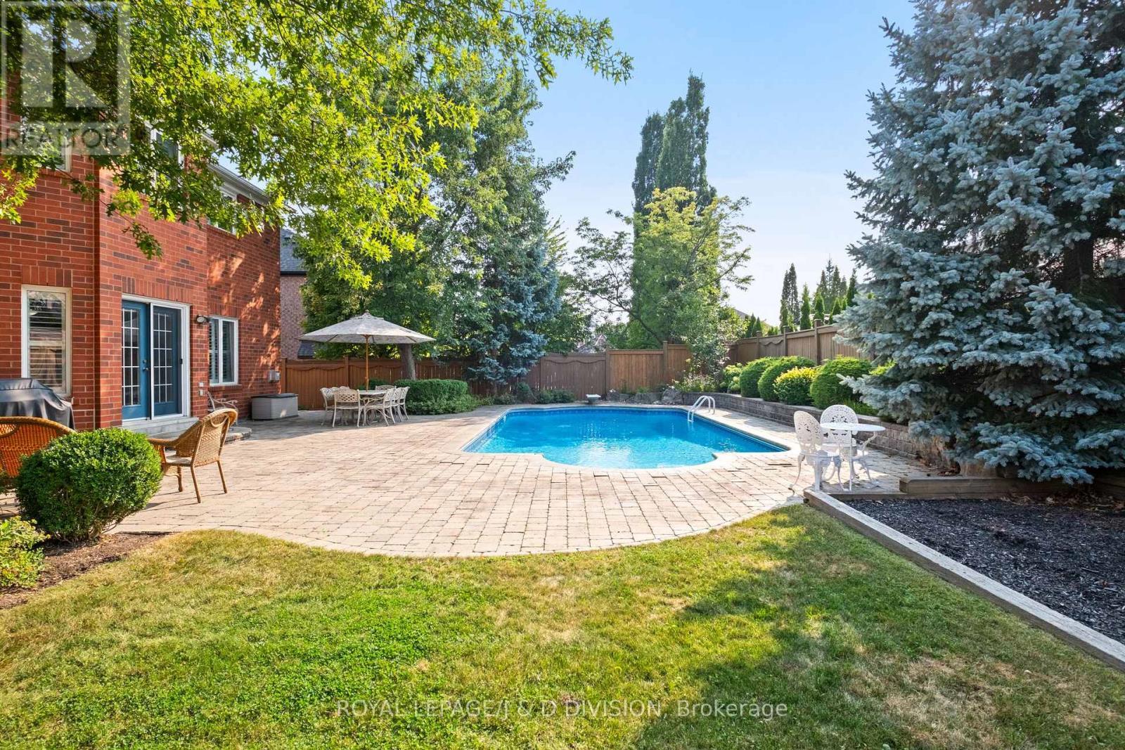 2153 Manor Hill Drive, Mississauga, ON - Outdoor With In Ground Pool With Backyard