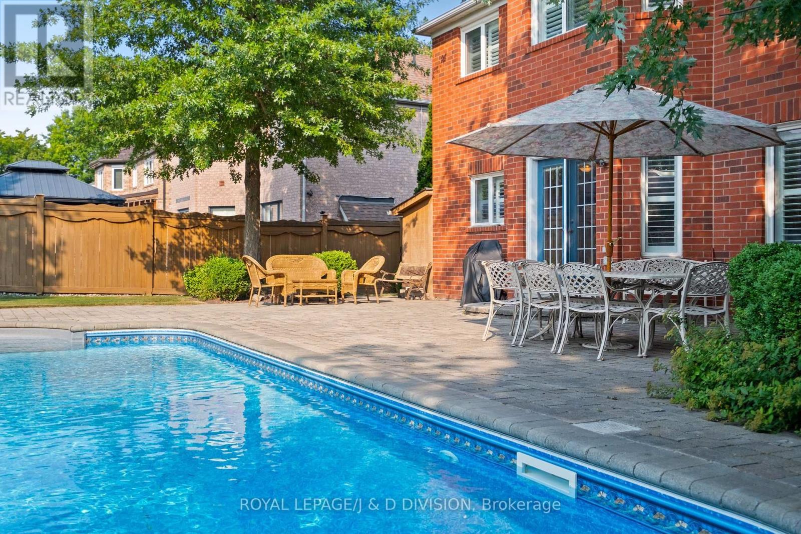 2153 Manor Hill Drive, Mississauga, ON - Outdoor With In Ground Pool With Deck Patio Veranda