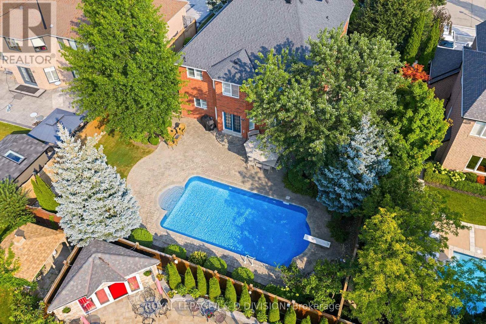 2153 Manor Hill Drive, Mississauga, ON - Outdoor With In Ground Pool
