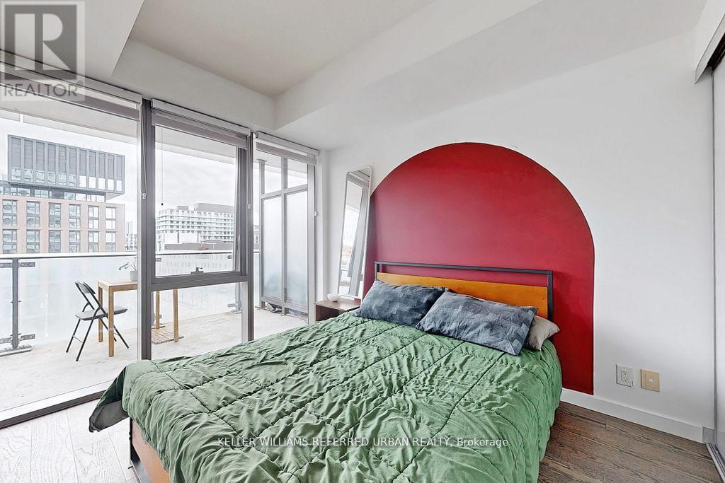 604 - 390 Cherry Street, Toronto, ON - Indoor Photo Showing Bedroom