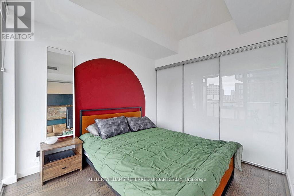 604 - 390 Cherry Street, Toronto, ON - Indoor Photo Showing Bedroom