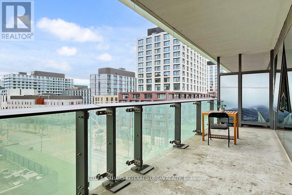 604 - 390 Cherry Street, Toronto, ON - Outdoor With Balcony