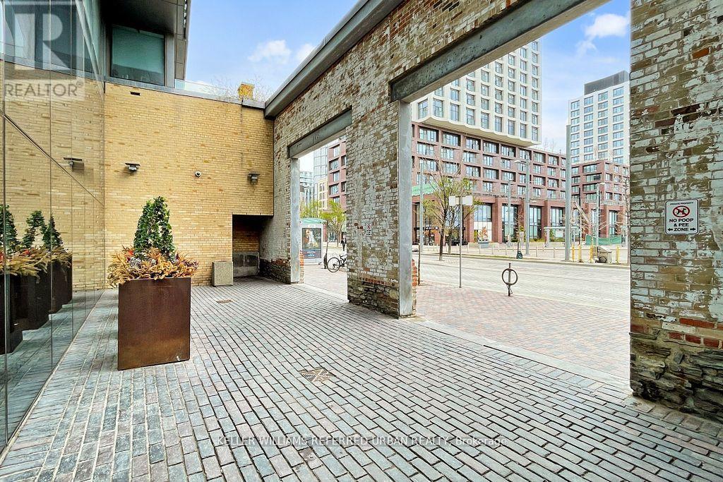 604 - 390 Cherry Street, Toronto, ON - Outdoor