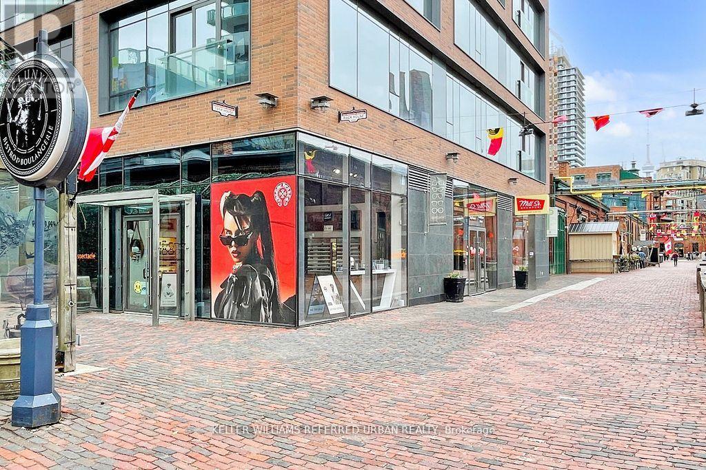 604 - 390 Cherry Street, Toronto, ON - Outdoor