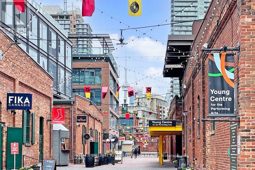 604 - 390 Cherry Street, Toronto, ON - Outdoor