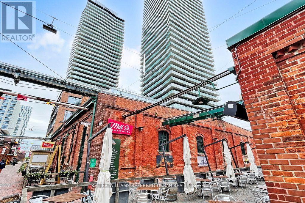 604 - 390 Cherry Street, Toronto, ON - Outdoor