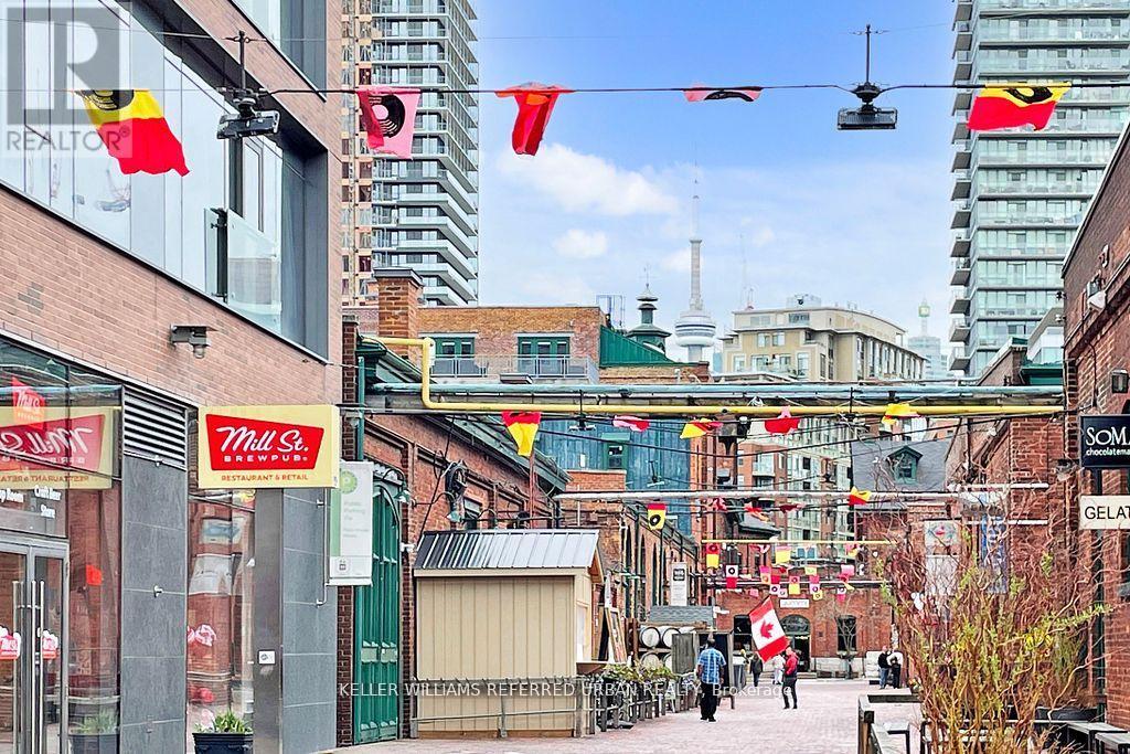 604 - 390 Cherry Street, Toronto, ON - Outdoor