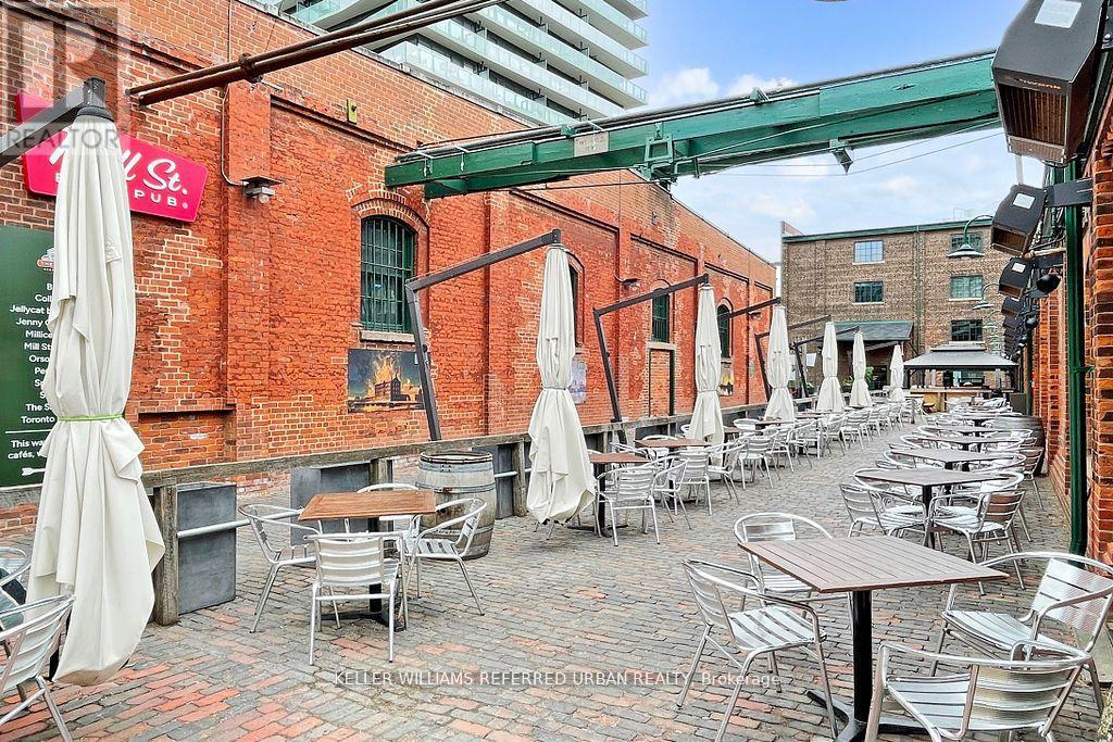 604 - 390 Cherry Street, Toronto, ON - Outdoor With Deck Patio Veranda